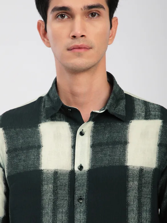 Black Box Abstract Printed Shirt